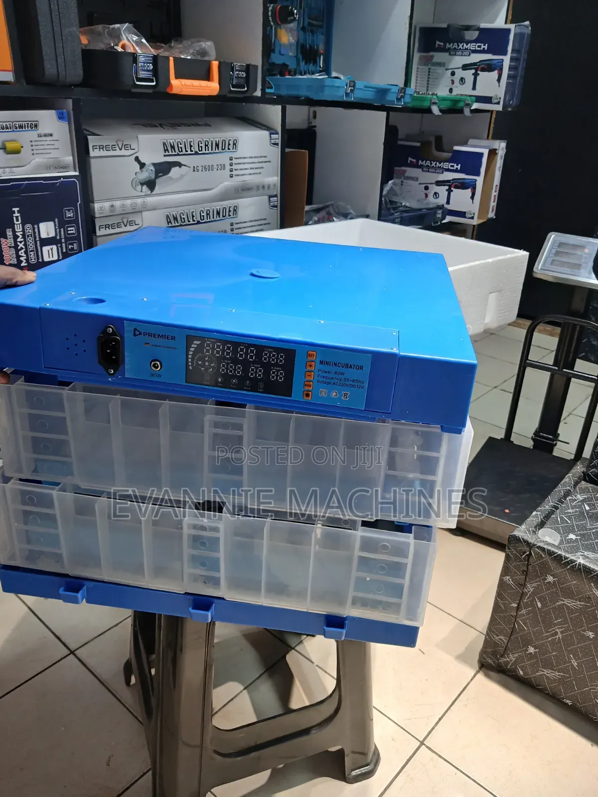 128pcs Egg AC/DC Digital Egg Incubator