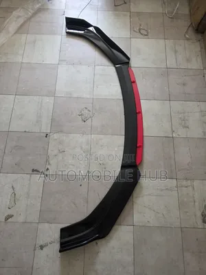 Universal Front Bumper Lip Car Lip Spoiler UniversalBody Kit Accessory