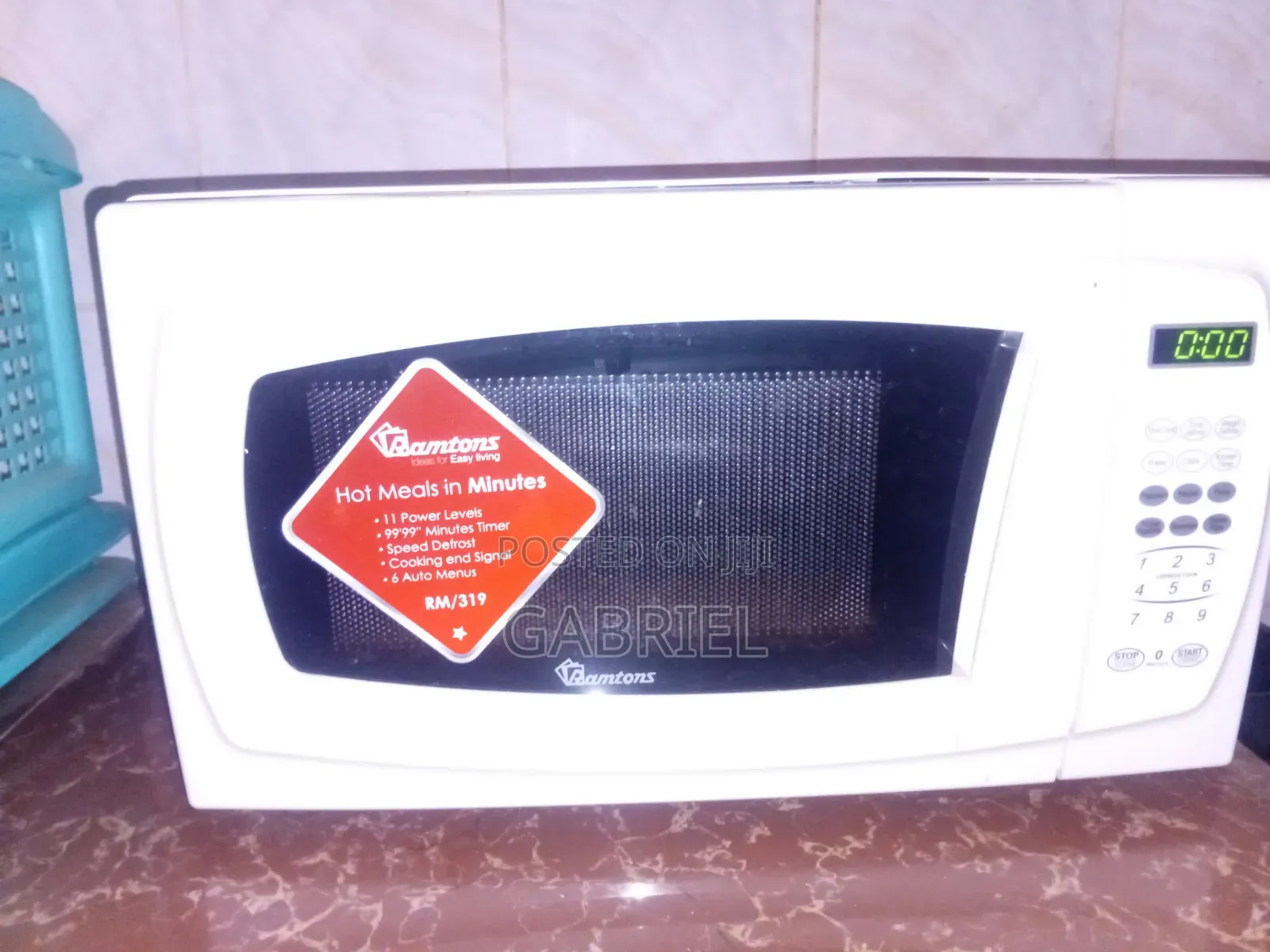 Ramtons Rm319 Microwave
