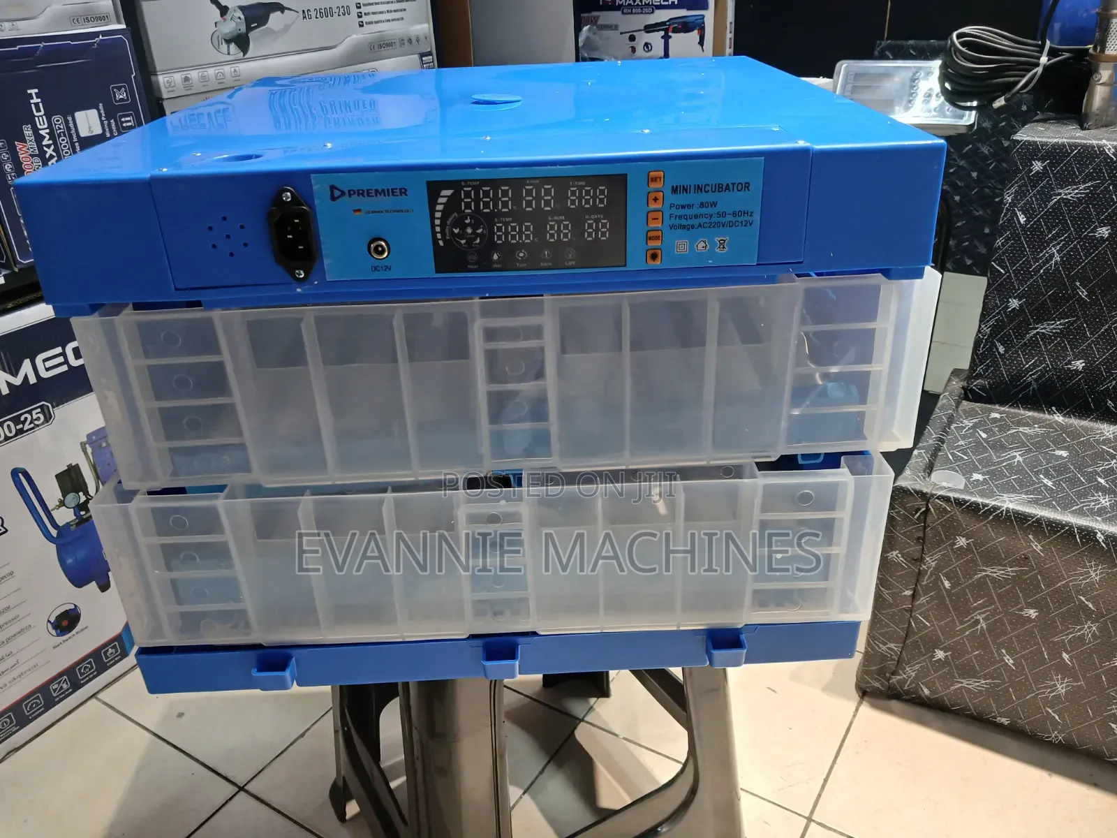Automatic AC/DC Digital Egg Incubator,