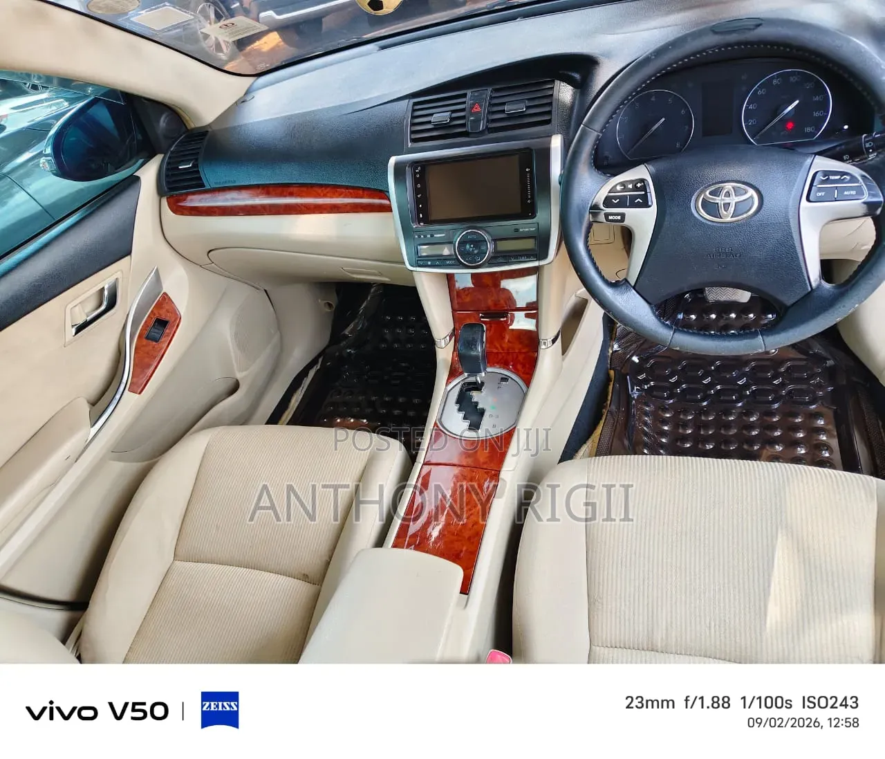 Toyota Premio 2012 Gray