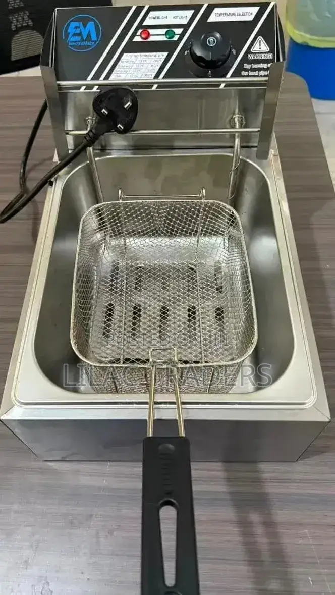 Electromate Electric Deep Fryer  
6 LTRS