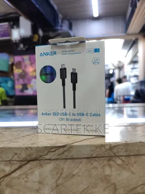 Anker 322 USB-C to USB-C 3Ft Braided Cable