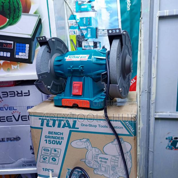 Original TOTAL Bench Grinder 150W (Model TBG15015) - Brand New