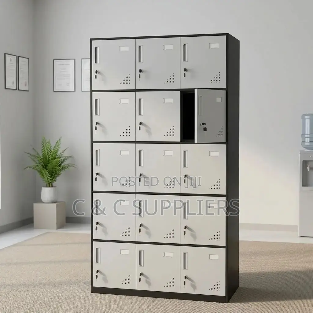 15-Doors Steel Gym/Staffroom Cabinet