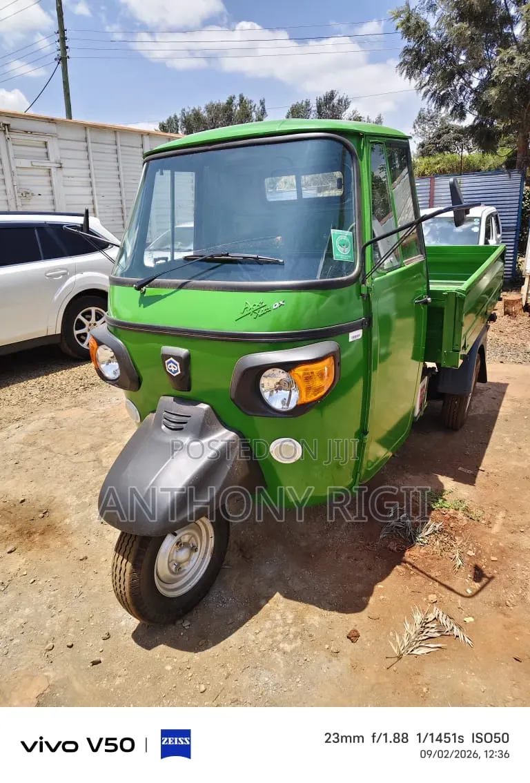 New Piaggio Scooter 2025 Green