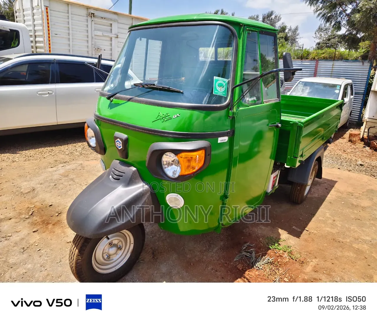 New Piaggio Scooter 2025 Green