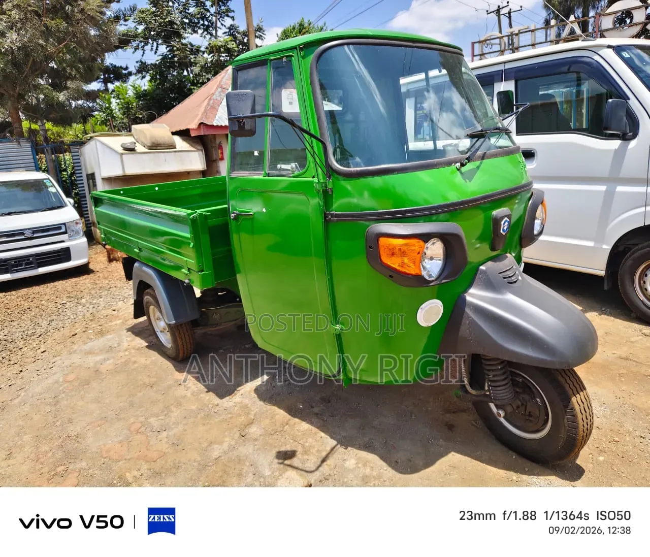 New Piaggio Scooter 2025 Green