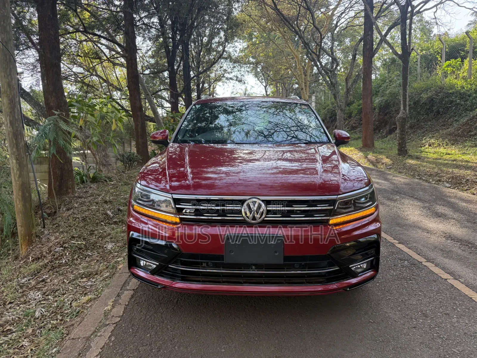 Volkswagen Tiguan 2.0T SEL FWD 2017 Red