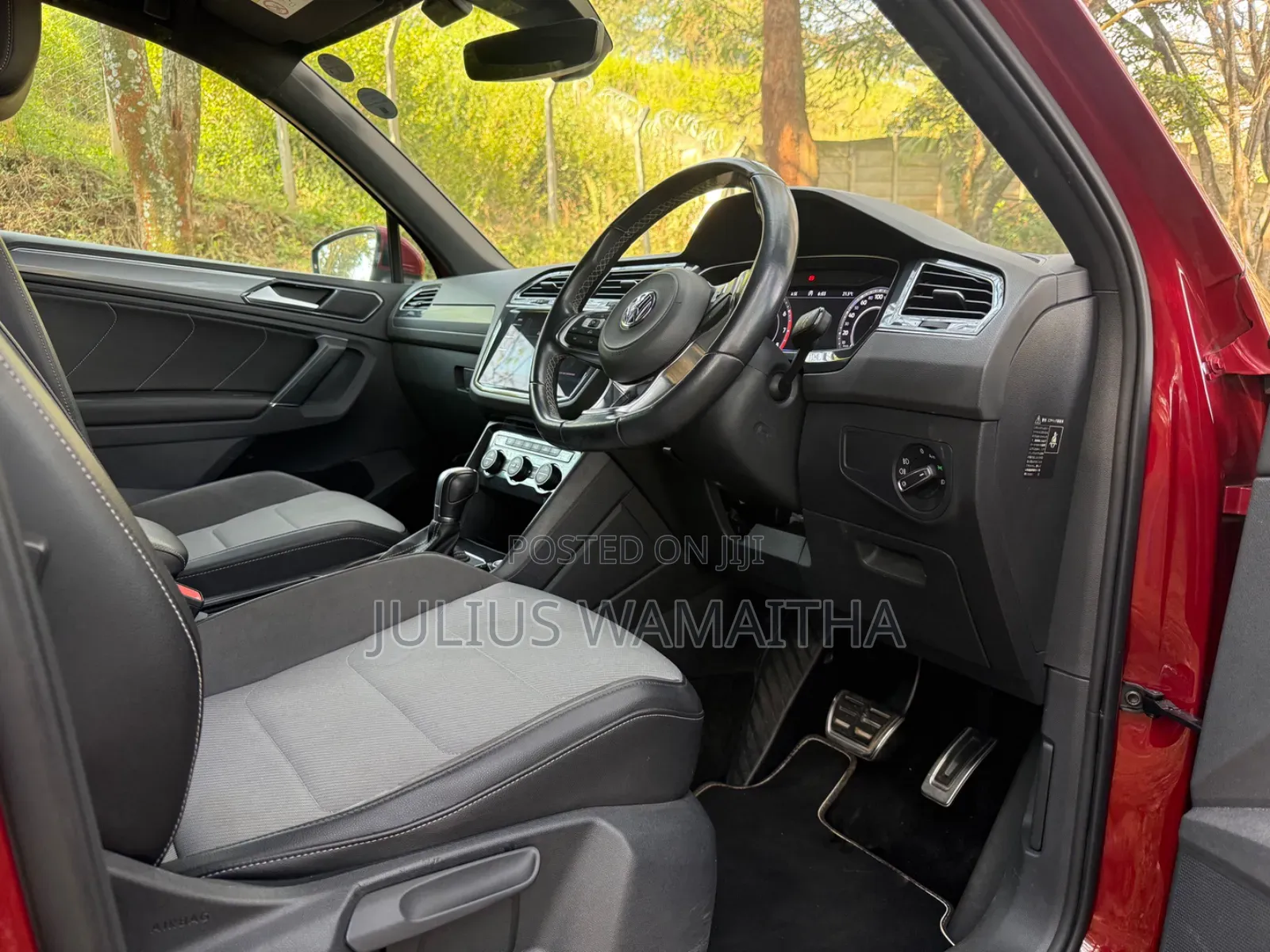 Volkswagen Tiguan 2.0T SEL FWD 2017 Red