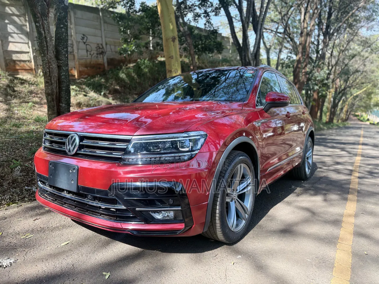 Volkswagen Tiguan 2.0T SEL FWD 2017 Red