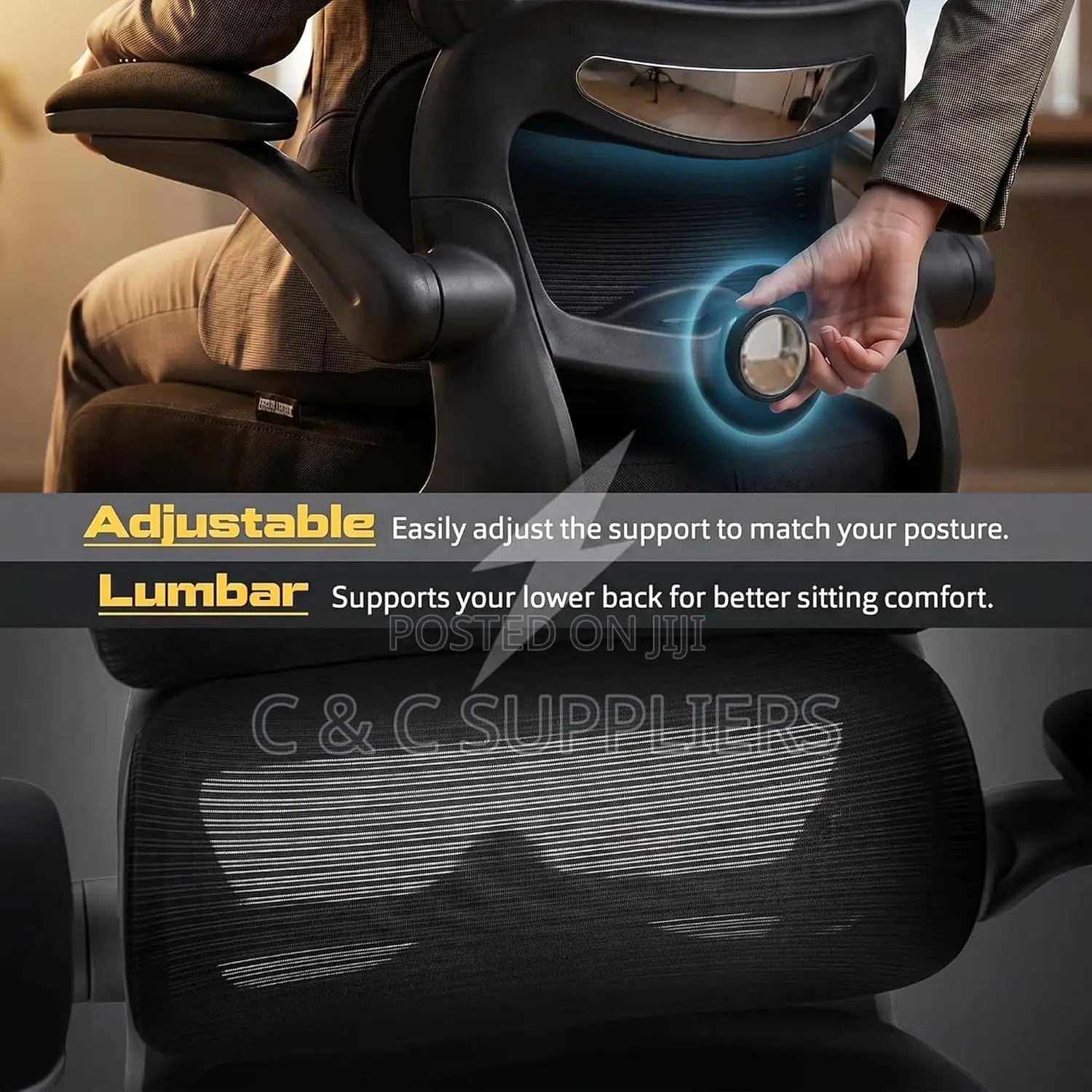 Ergonomic Mesh Computer Chair
