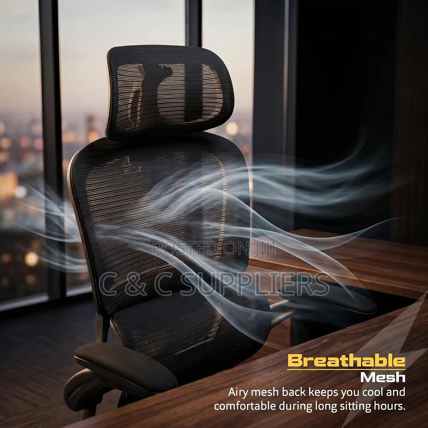 Ergonomic Mesh Computer Chair