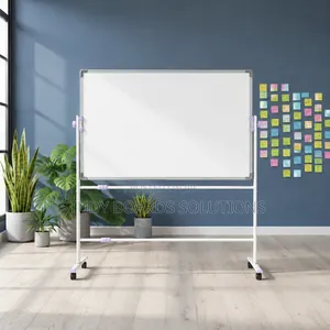 4ft × 3ft Whiteboard With Rolling Stand – Portable Professional