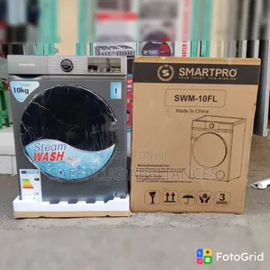 10KG Automatic Front Load Washer – Steam Cleaning, Wash Spin
