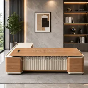 Executive Boss Table With Extension(240cm)