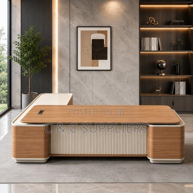 Executive Boss Table With Extension(240cm)