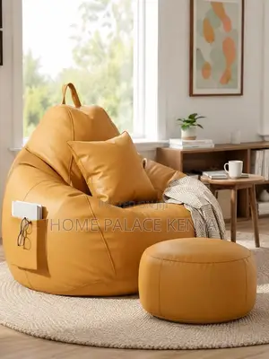 Chair; Modern Floor Bean Bag Chair for Gaming, Reading and Relaxing