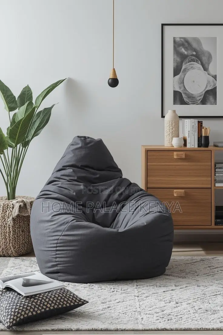Chair; Modern Floor Bean Bag Chair for Gaming, Reading and Relaxing