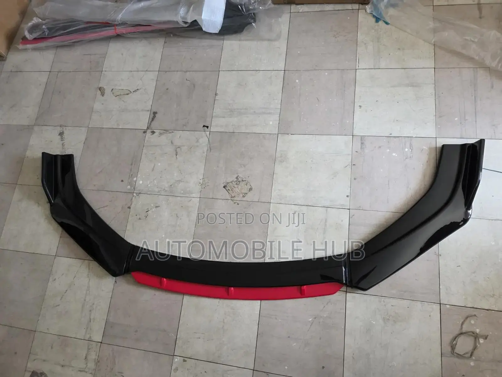 Universal Front Bumper Lip Car Lip Spoiler UniversalBody Kit Accessory