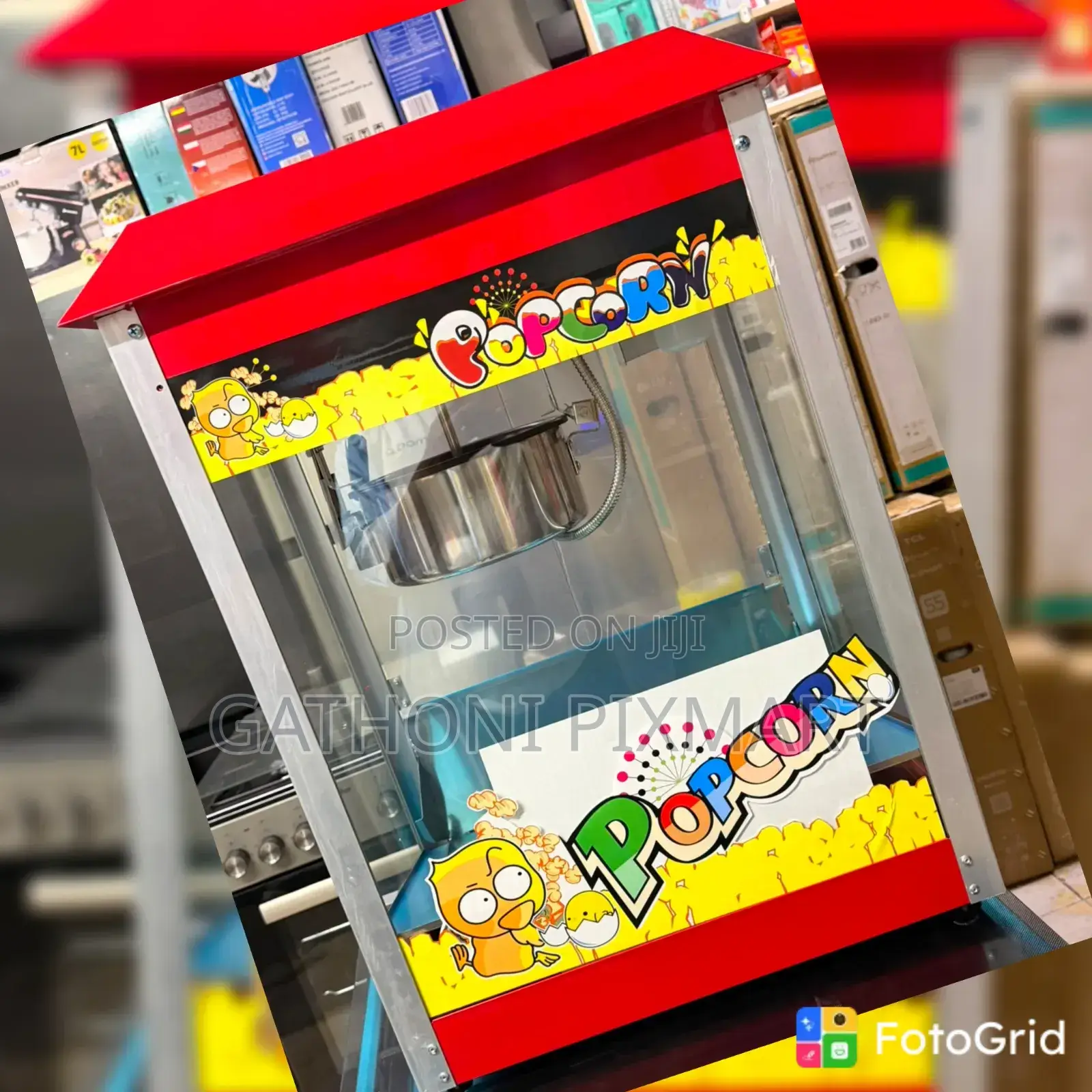 Popcorn Machine – Imported Professional Popcorn Maker for Business