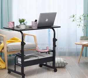Space-Saving Laptop Desk for Living Rooms