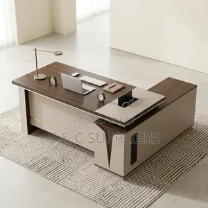 Executive L-Shaped C C Boss Desk-160cm