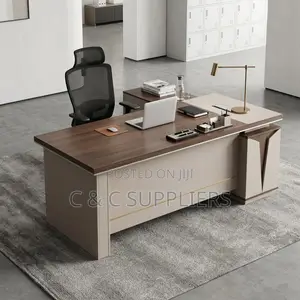 Executive L-Shaped C C Boss Desk-160cm