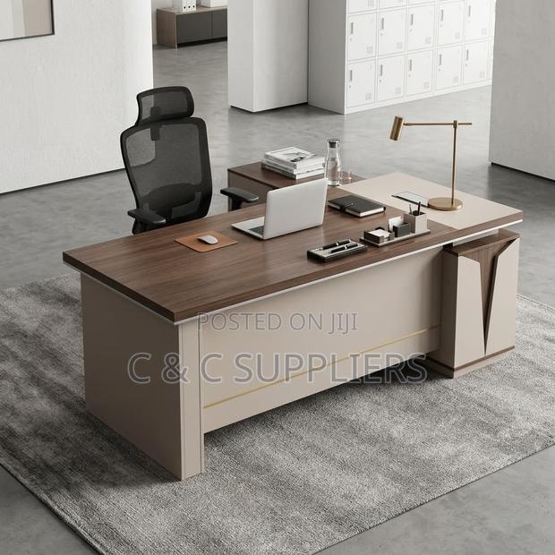 Executive L-Shaped C C Boss Desk-160cm - thumbnail 3