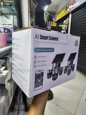High-Definition Multi-Lens Solar Powered 4G Smart Camera