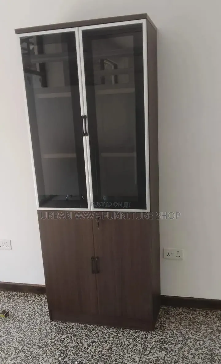 Half Glass Imported Filling Cabinet