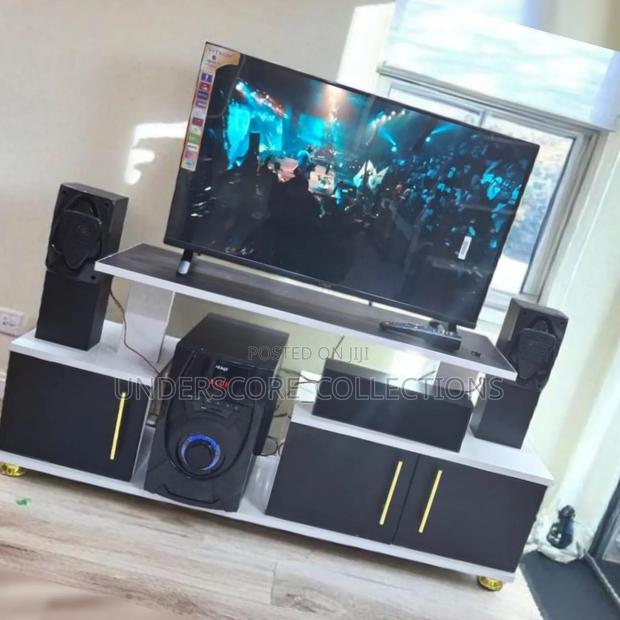 TV Stand With LED - thumbnail 2