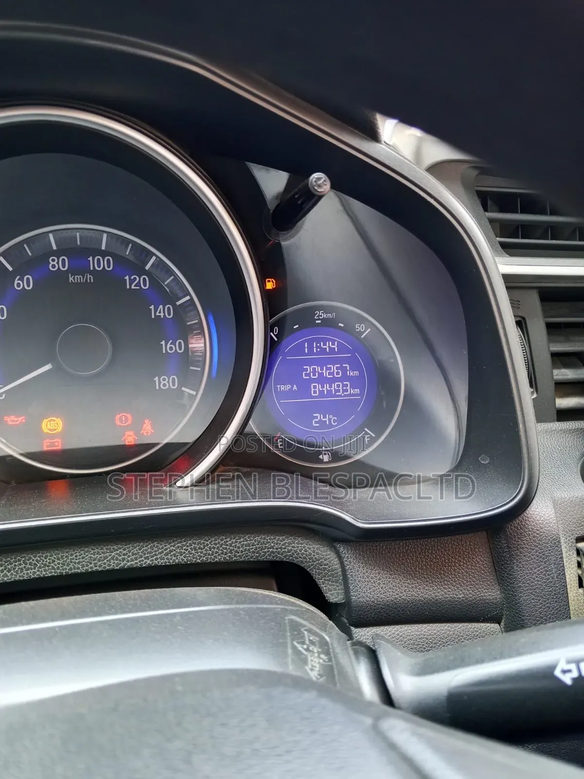 Honda Fit 2014 Blue