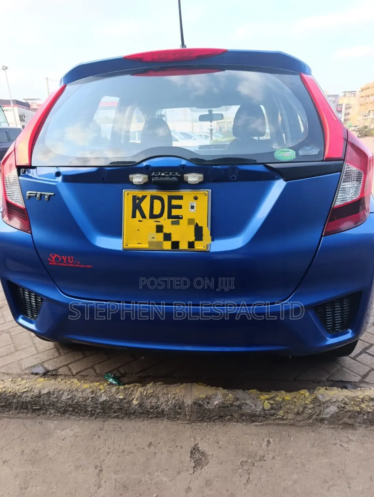 Honda Fit 2014 Blue