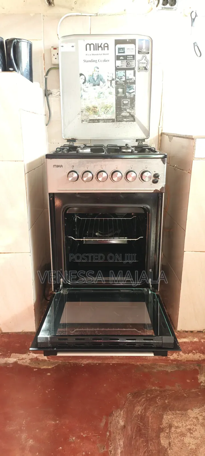 Mika 4-Gas Standing Cooker