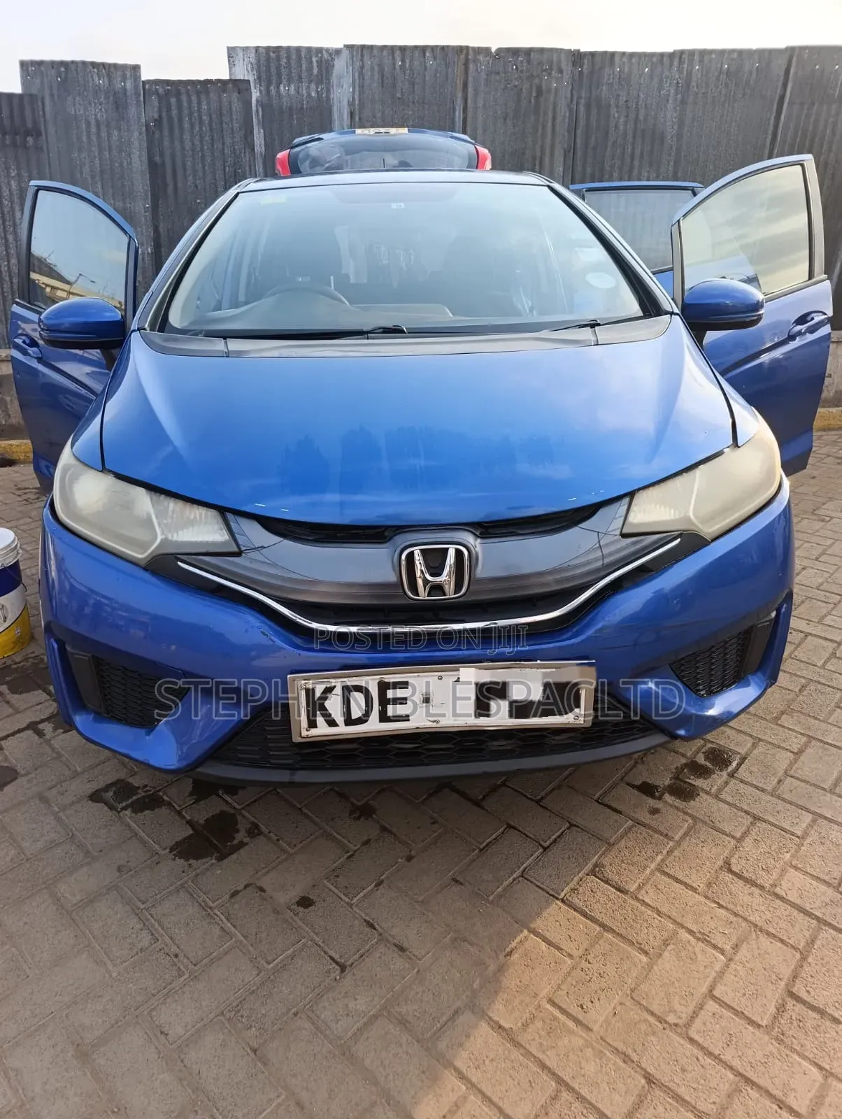 Honda Fit 2014 Blue