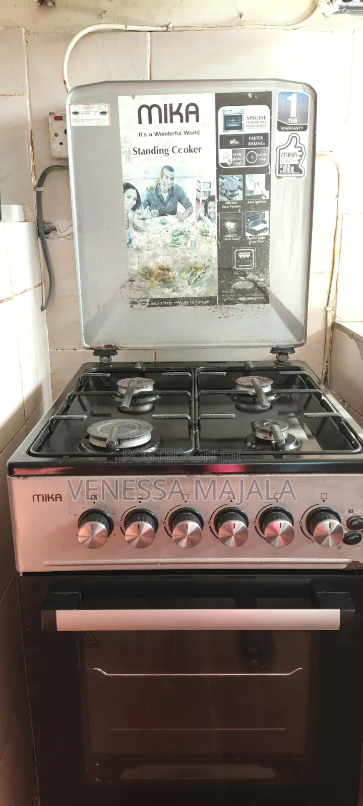 Mika 4-Gas Standing Cooker