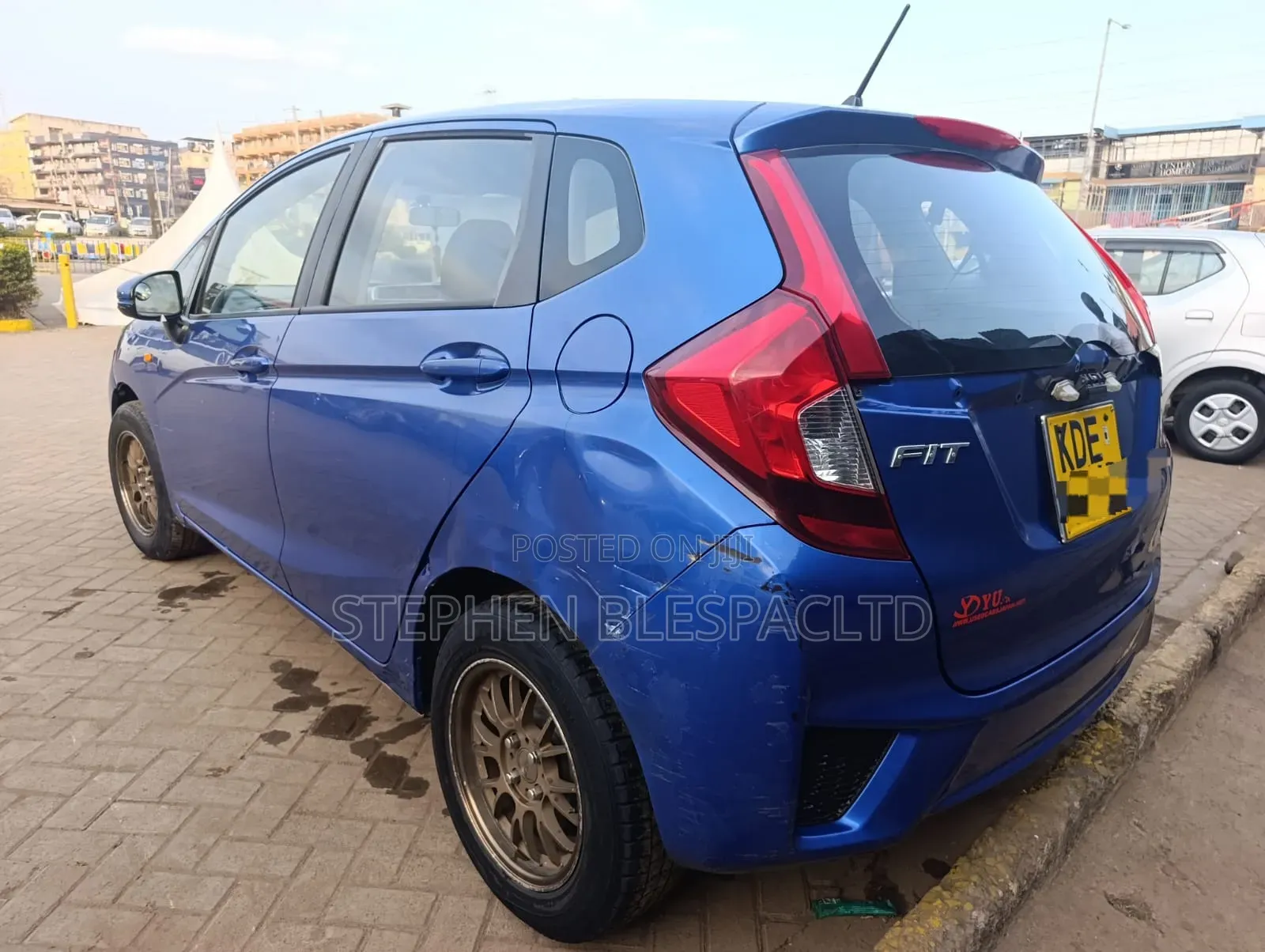 Honda Fit 2014 Blue