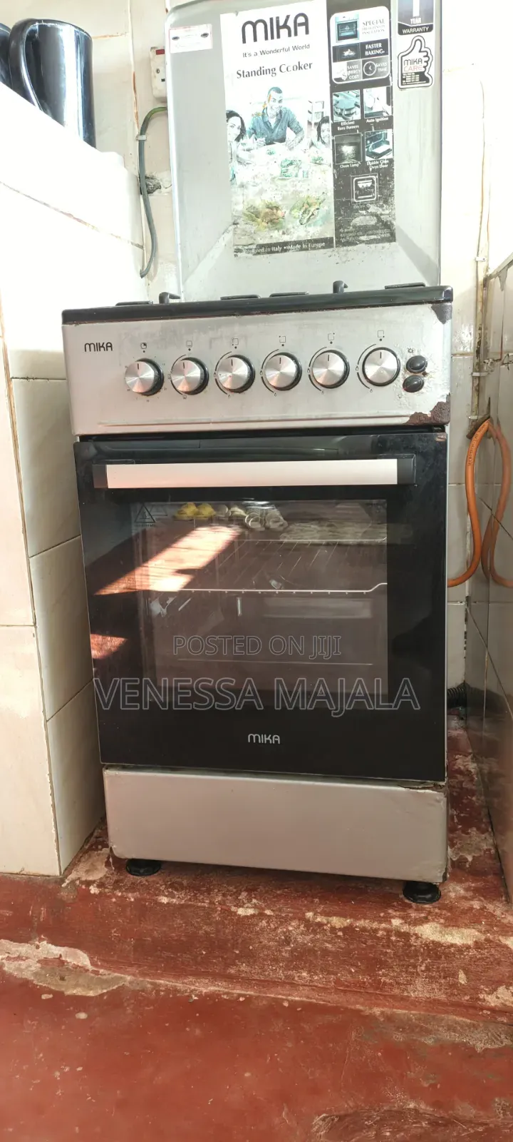Mika 4-Gas Standing Cooker
