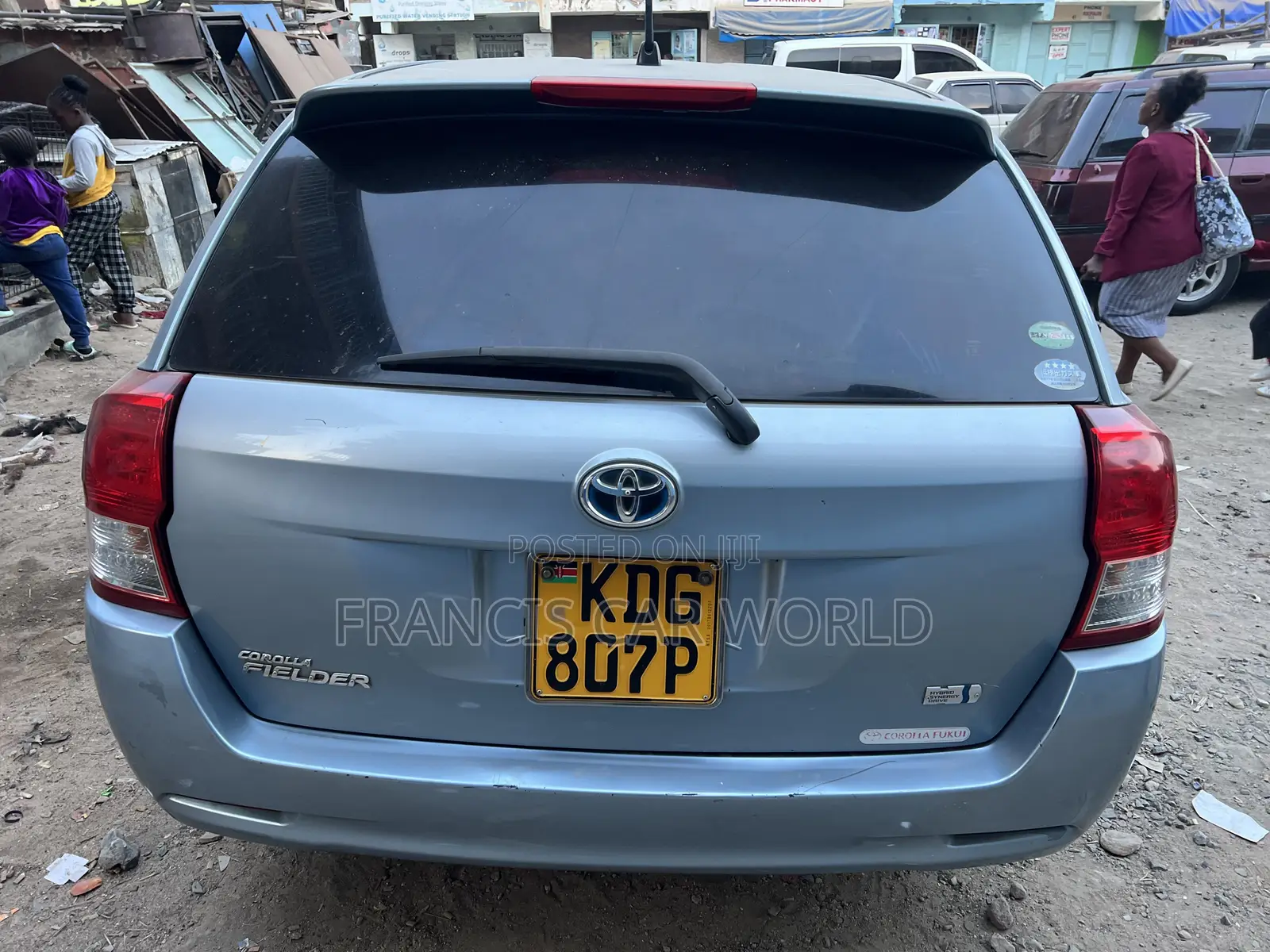 Toyota Corolla Fielder 2014 Blue