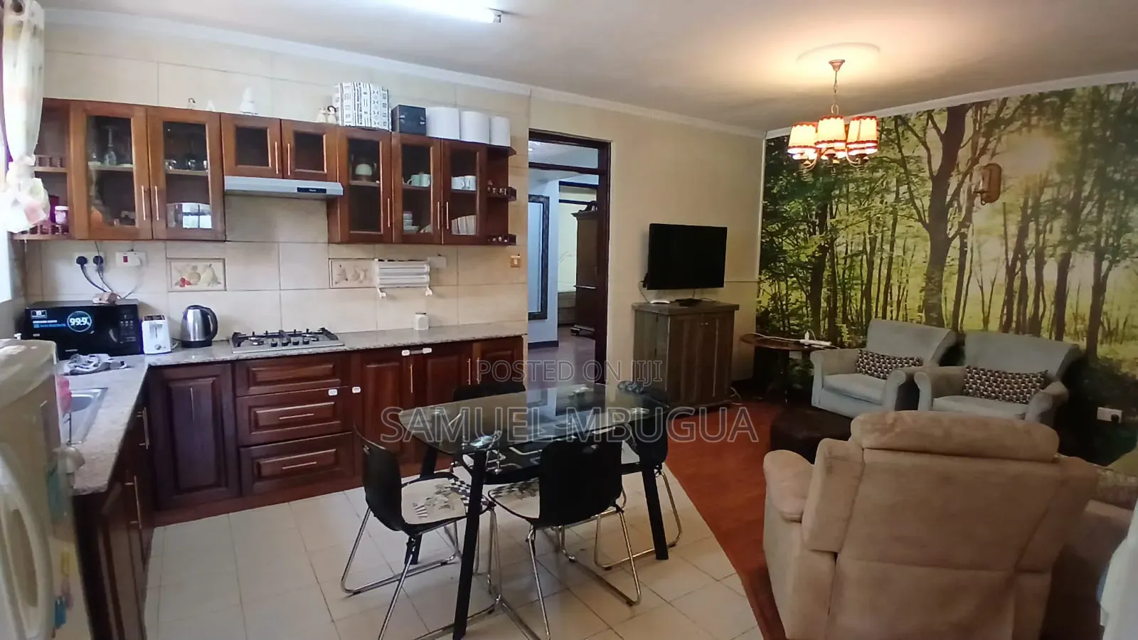 Furnished 2bdrm Bungalow in Karen for rent