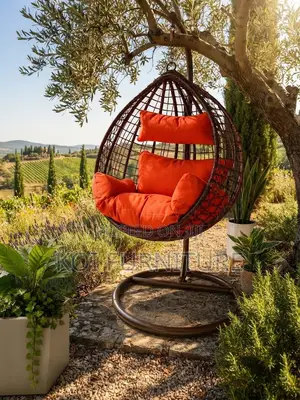 Home Chairs; Rattan Hanging Rotational Balcony Outdoor Hammock Chair