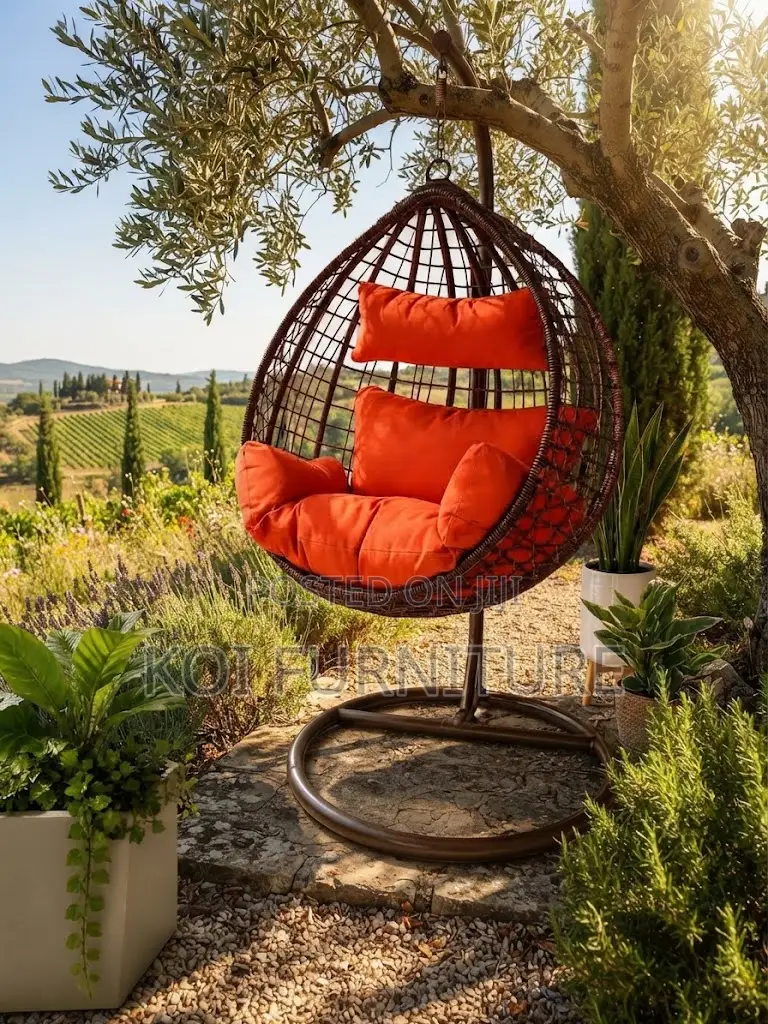 Home Chairs; Rattan Hanging Rotational Balcony Outdoor Hammock Chair