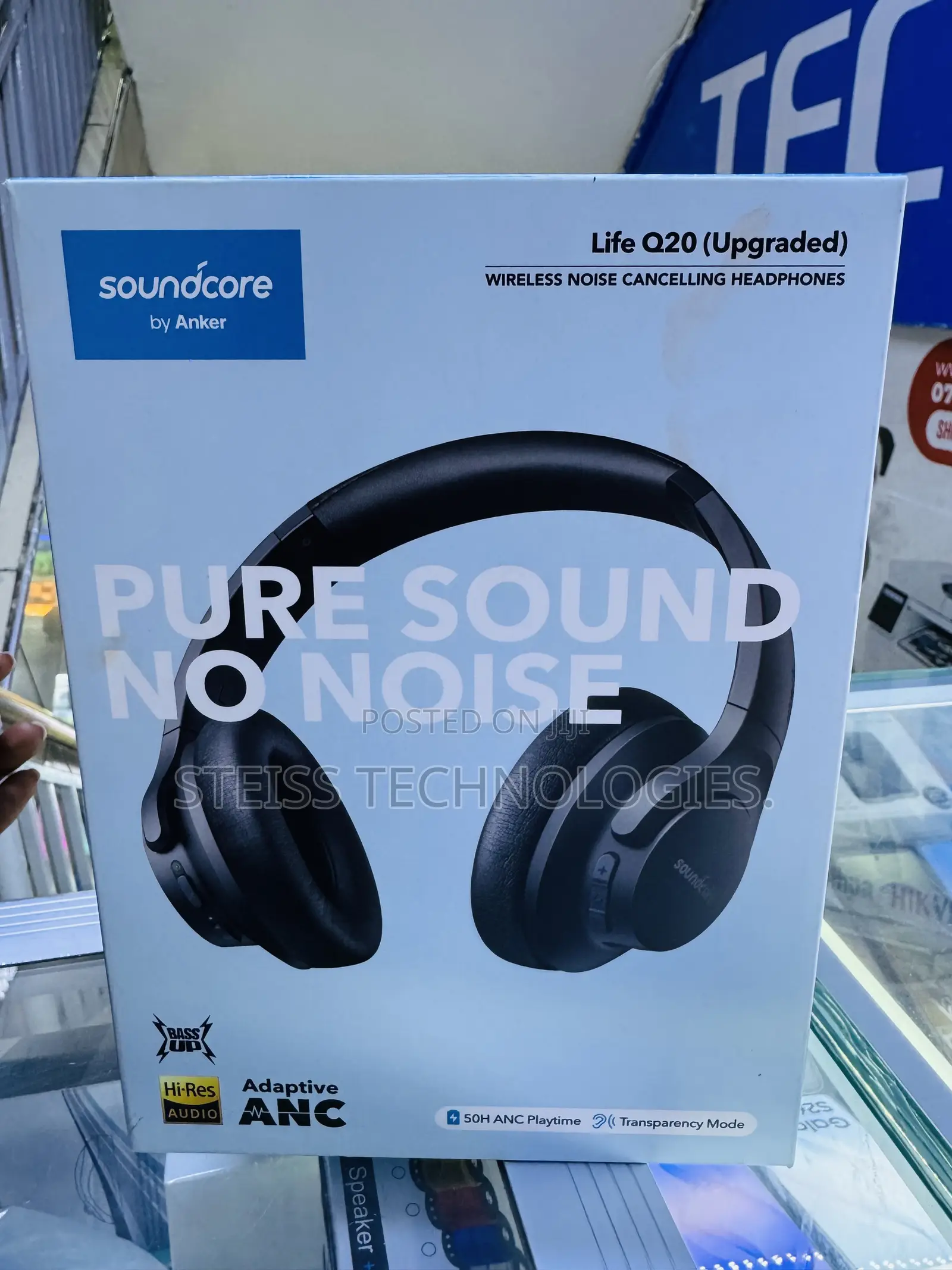 Soundcore by Anker ANC Wireless Headphones.