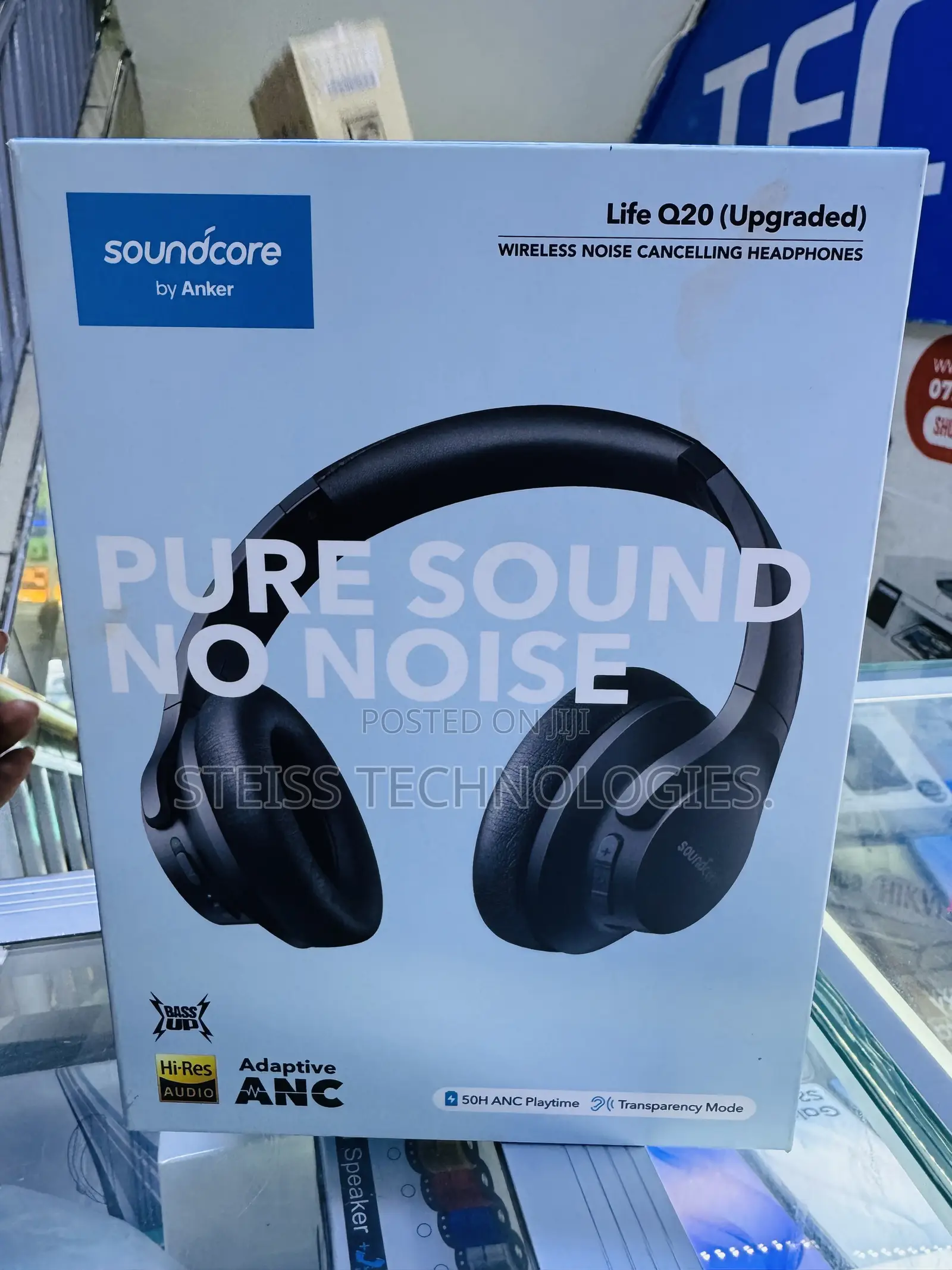Soundcore by Anker ANC Wireless Headphones.
