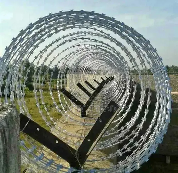 Stainless Steel Concertina Razor Wire – Durable Strong