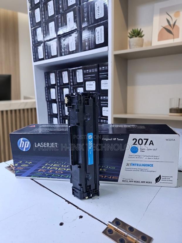 High Yield 207A Cyan Toner - main view