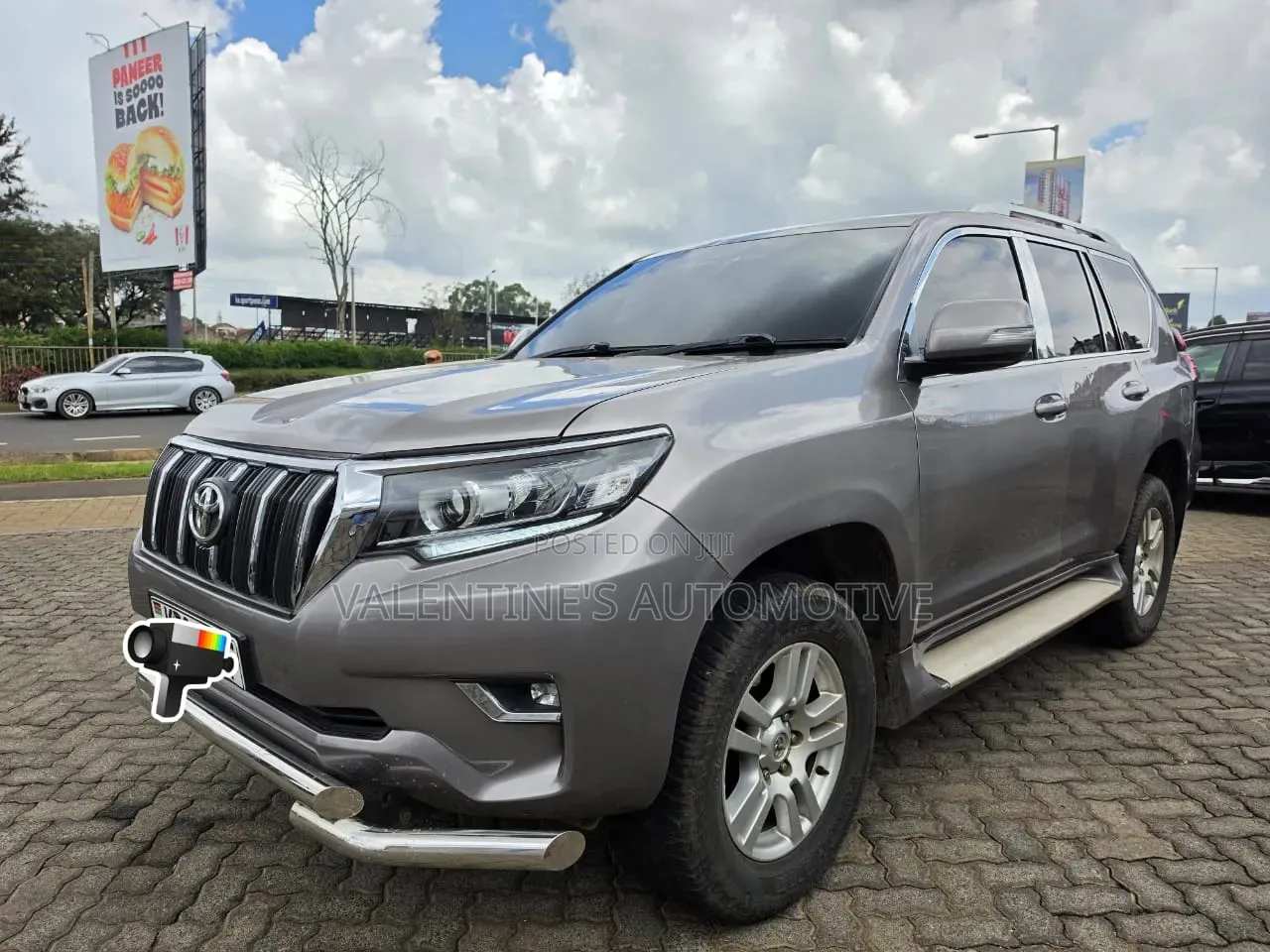 Toyota Land Cruiser Prado 2009 Gray