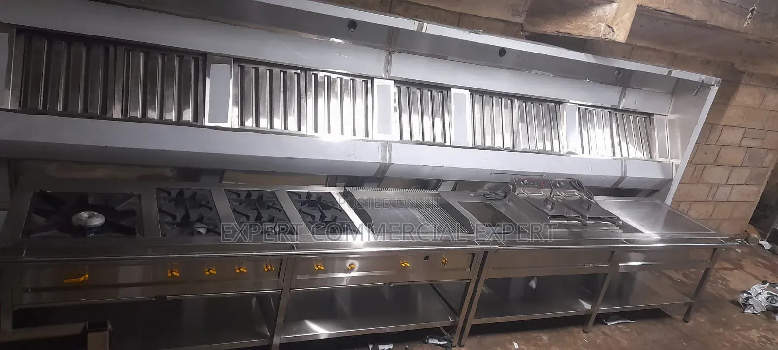 Combined Cooker and Hood