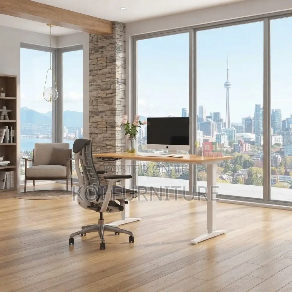 Office Desk; Height Adjustable Standing 1200MM Electric Ergonomic Desk